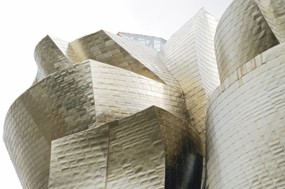 Het Guggenheimmuseum in Bilbao | Foto Peter van de Wiel, Spanje