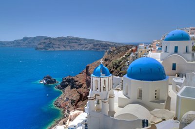 Santorini, Griekenland Santorini, Griekenland