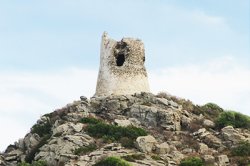 Een nurarghe op Sardnië, Italië