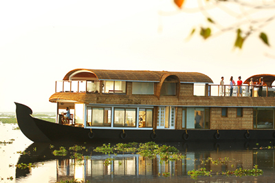 House boat, India
