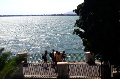 De kust van Sicilië, Italië