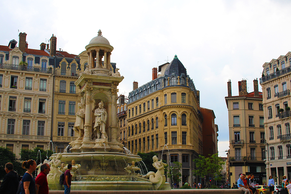 Oude centrum Lyon, Frankrijk