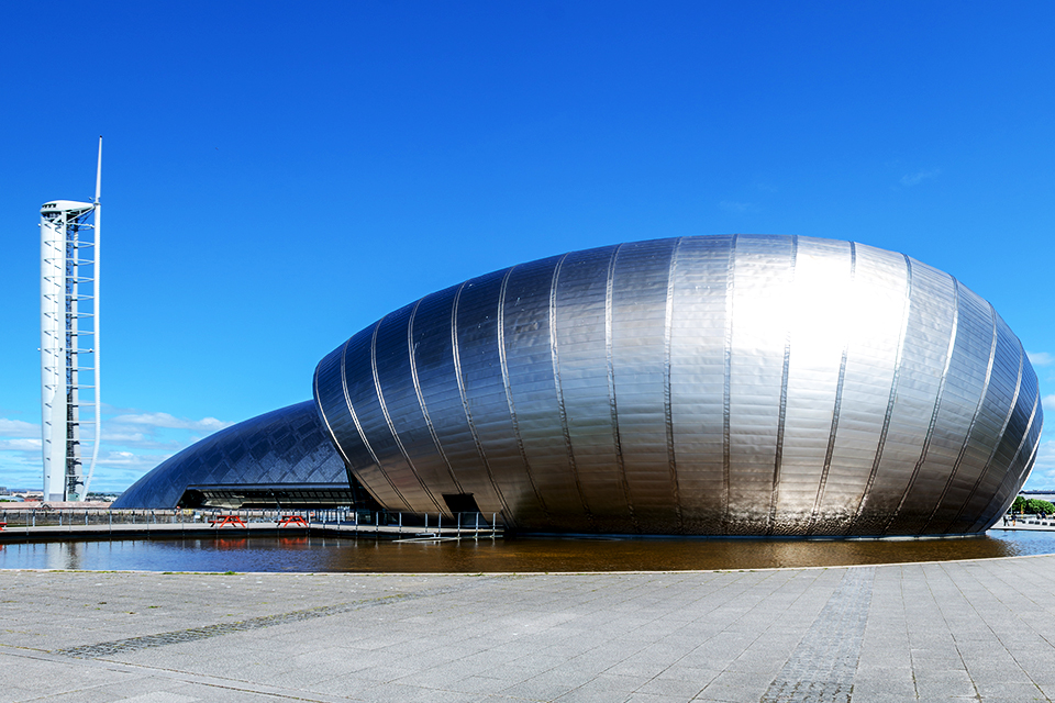 Science Centre in Glasgow, Groot-Brittannië 