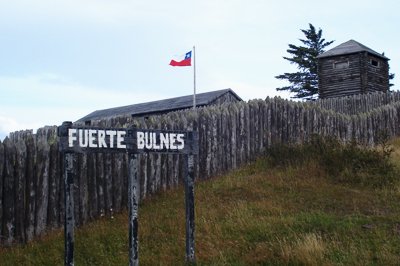 Fort Bulnes, Argentinië Fort Bulnes, Argentinië