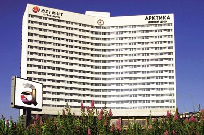 Hotel Azimut in Moermansk, Rusland Hotel Azimut in Moermansk, Rusland