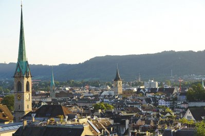 Fraumunster, Zwitserland Fraumunster, Zwitserland