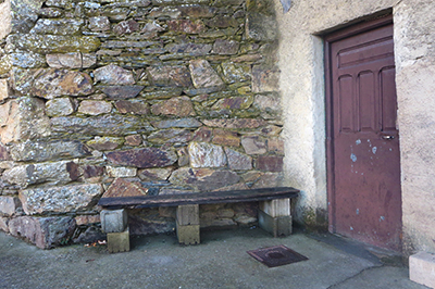 Bankje in Justel, Spanje