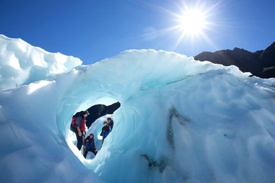 Fox Glacier, Nieuw-Zeeland Fox Glacier, Nieuw-Zeeland