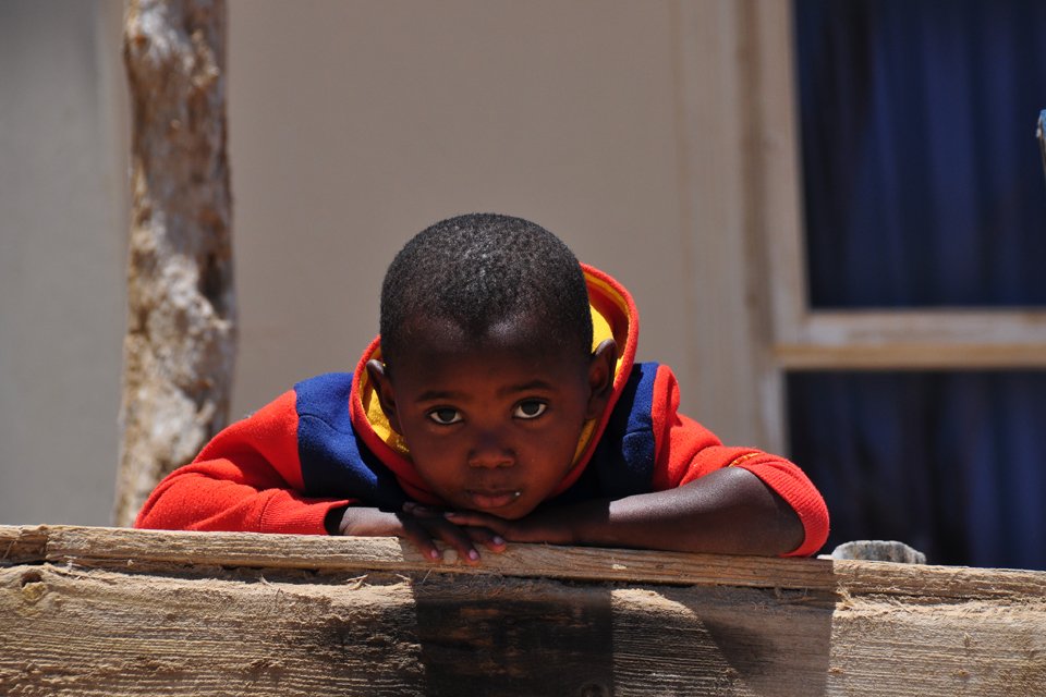 Jongetje, Namibië