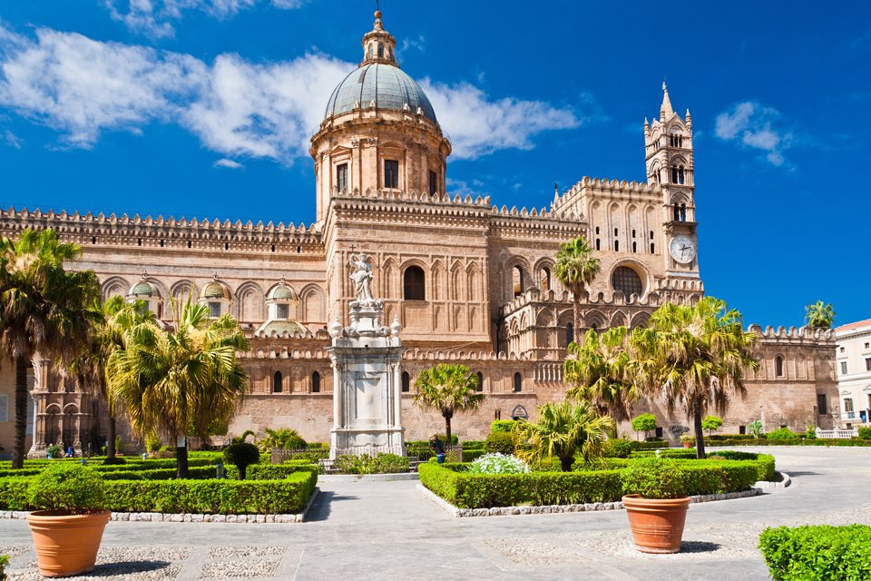 De dom van Palermo, Italië