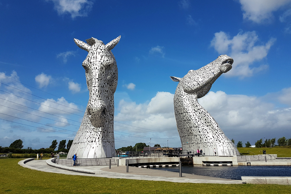 Kelpies, Groot-Brittannië