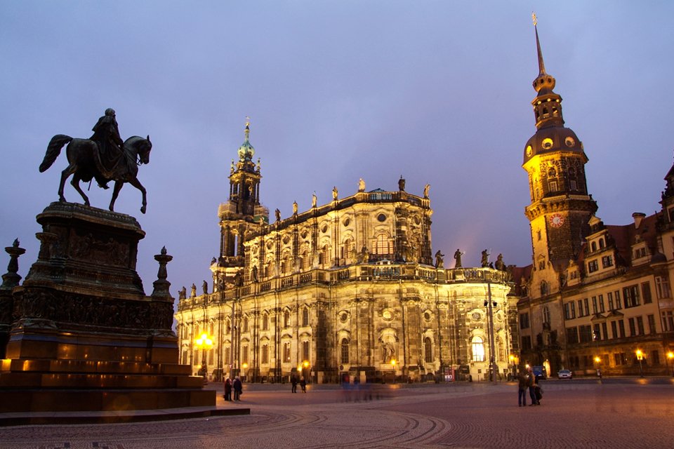 Hofkirche in Dresden, Duitsland