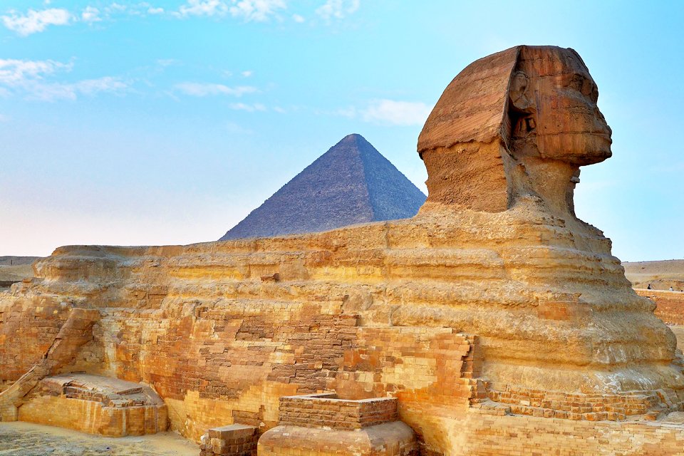 Sfinx van Gizeh, Egypte