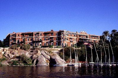 Old Cataract Hotel in Aswan, Egypte Old Cataract Hotel in Aswan, Egypte