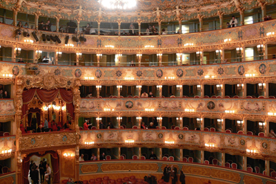 Teatro La Fenice in Venetië, Italië