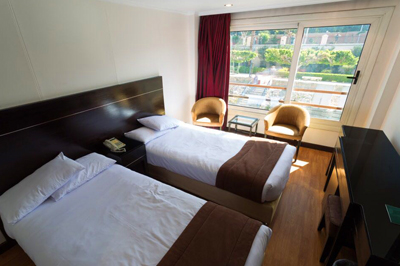 Cruiseschip, Nijl, Egypte