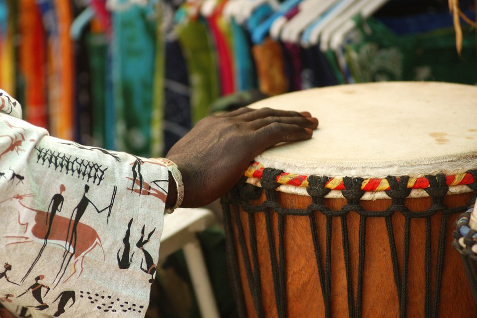 Djembé, Zuid-Afrika