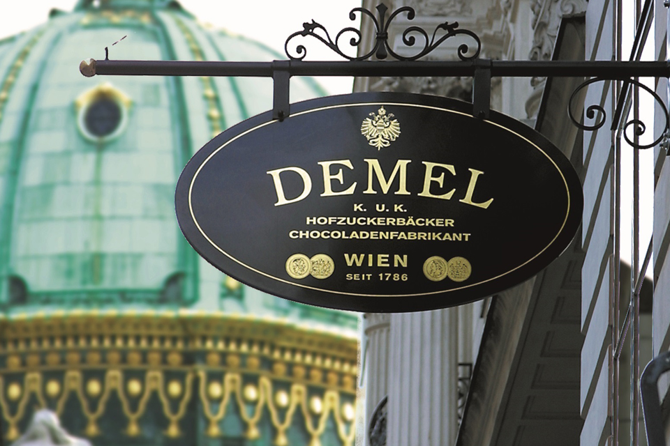 Hofbakkerij Demel in Wenen, Oostenrijk