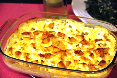 Bacalhau com natas