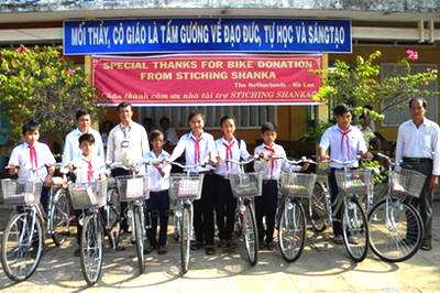 Fietsen voor Vietnam, Stichting Shanka