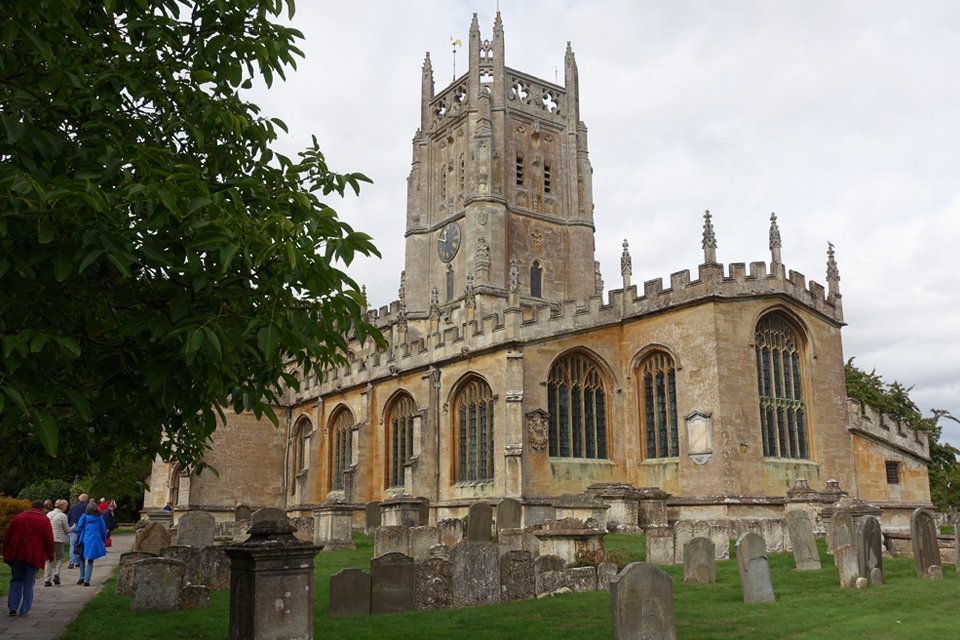 Church of St. Mary in Fairford (Cotswolds), Groot-Brittannië