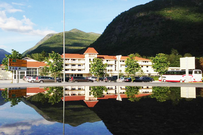 Hotel Thon in Jolster, Noorwegen