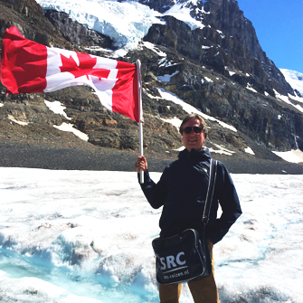 SRC-reisleider Stephan