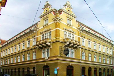 Hotel Imparatul Romanilor in Sibiu, Roemenië Hotel Imparatul Romanilor in Sibiu, Roemenië