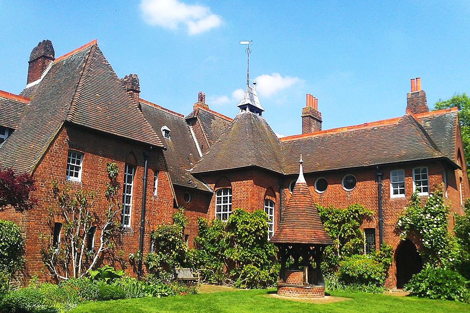 Red house in Bexleyheath, Groot-Brittannië