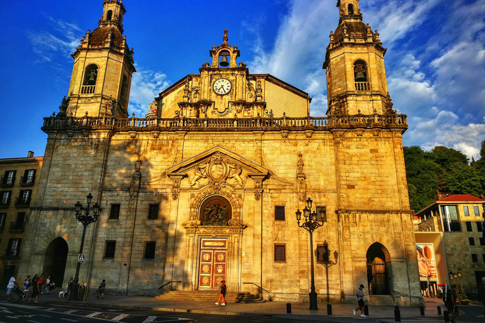 San Nicolas in Bilbao, Spanje