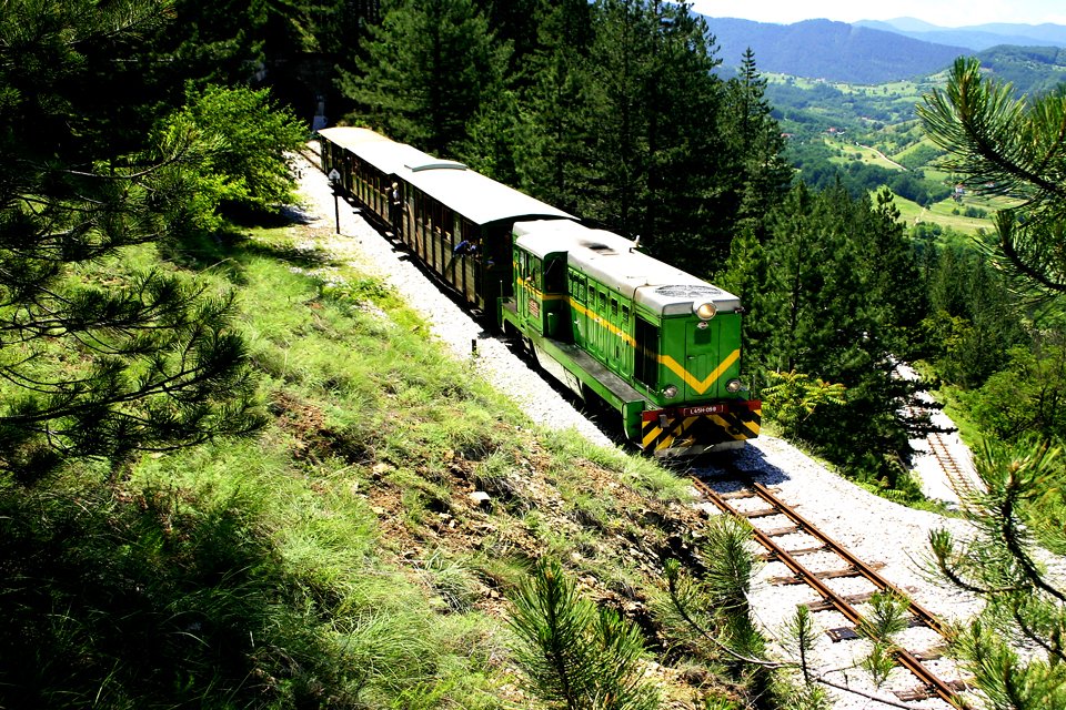 Sargan Eight trein, Servië