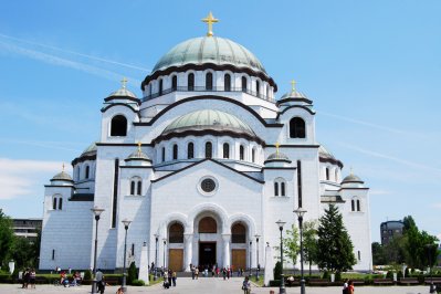 Tempel van de heilige Sava, Servië Tempel van de heilige Sava, Servië