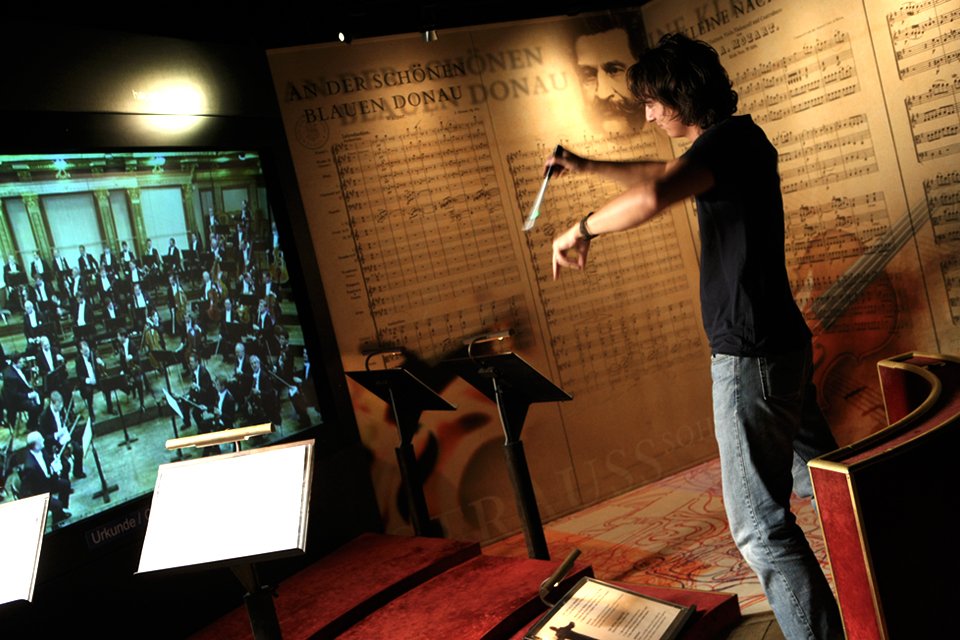 Haus der Musik in Wenen, Oostenrijk Haus der Musik in Wenen, Oostenrijk