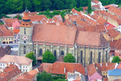 Zwarte Kerk in Brasov, Roemenië Zwarte Kerk in Brasov, Roemenië