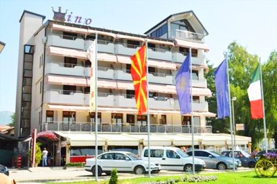 Hotel Tino in Ohrid, Macadonië Hotel Tino in Ohrid, Macadonië