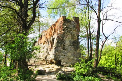 High Castle in Lviv, Oekraïne High Castle in Lviv, Oekraïne
