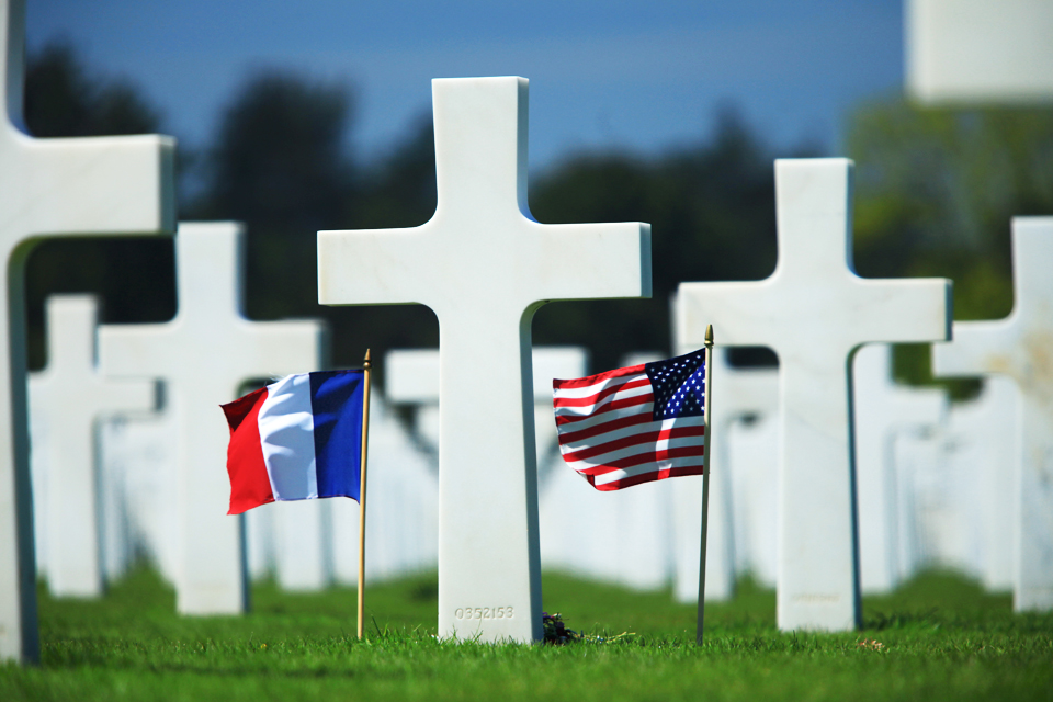 Amerikaanse begraafplaats, D-Day Normandië