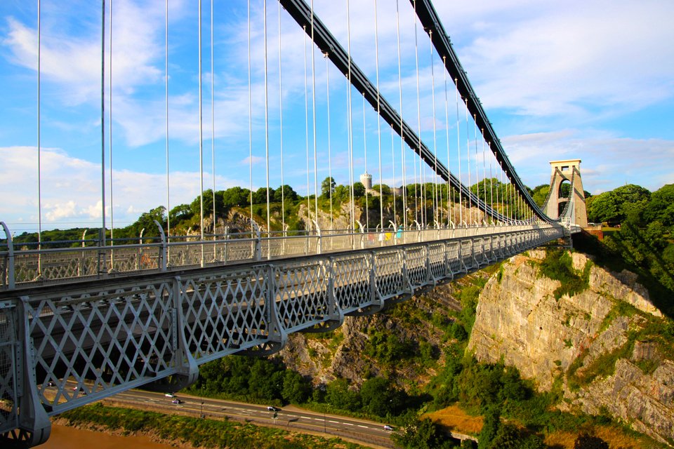 Clifton Suspension Bridge in Bristol, Groot-Brittannië