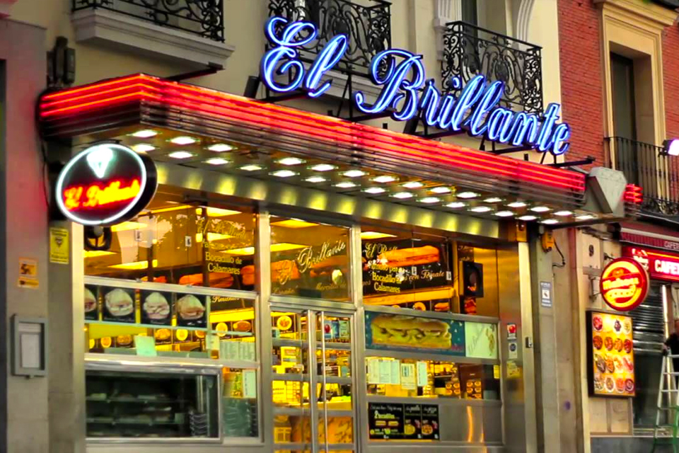 El Brillante in Madrid, Spanje