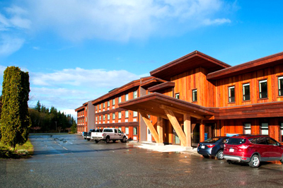 Kwa'Lilas Hotel in Port Hardy, Canada