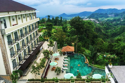 Nava hotel in Tawangmangu, Indonesië