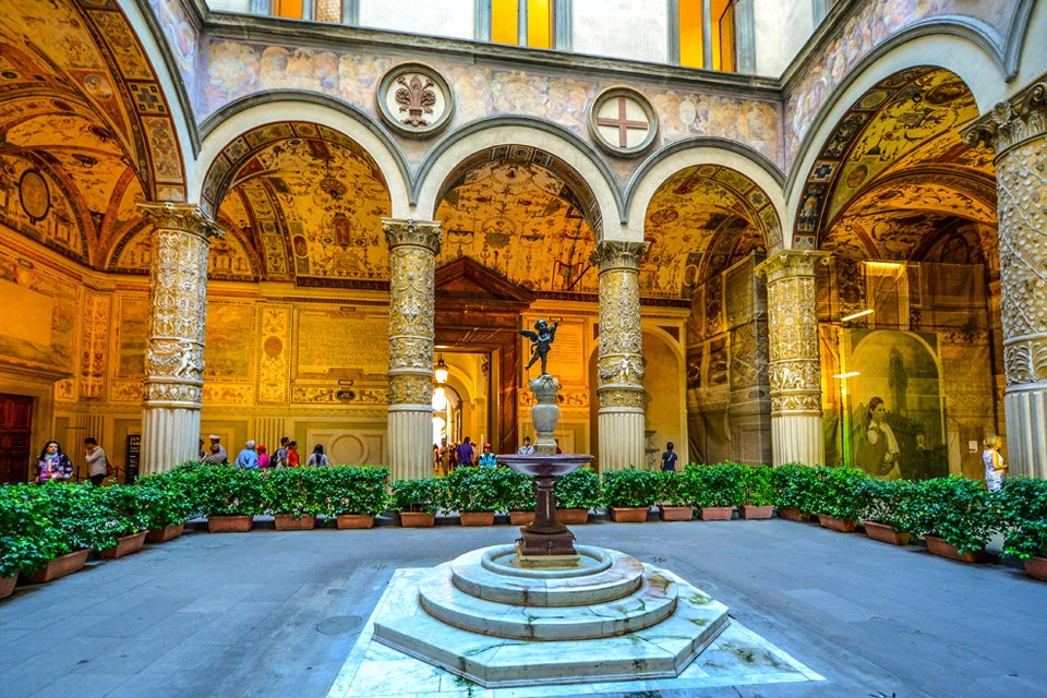 Plazzo Medici Riccardi in Florence, Italië