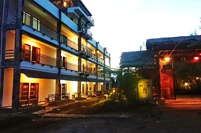 Kalang Ulu in Berastagi, Indonesië Kalang Ulu in Berastagi, Indonesië