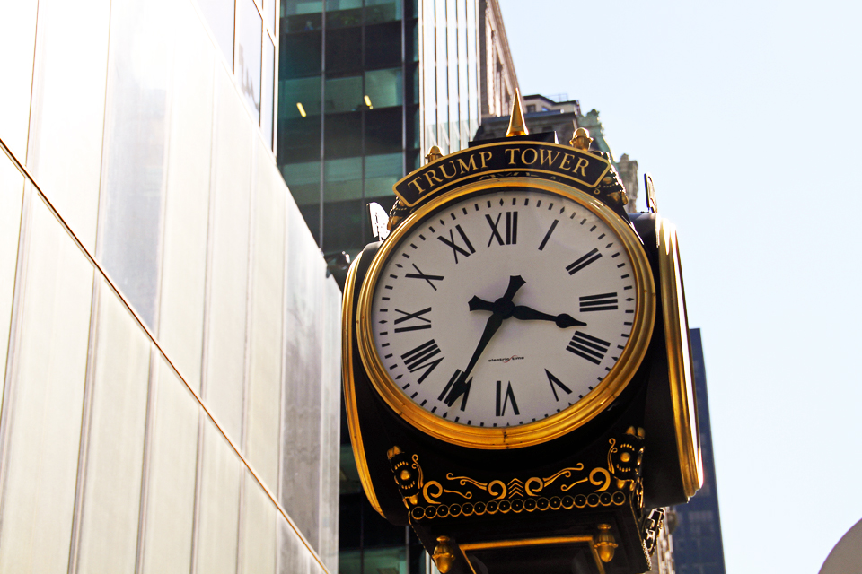 Trump Tower klok, New York