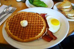 Amerikaans ontbijt, New York Amerikaans ontbijt, New York