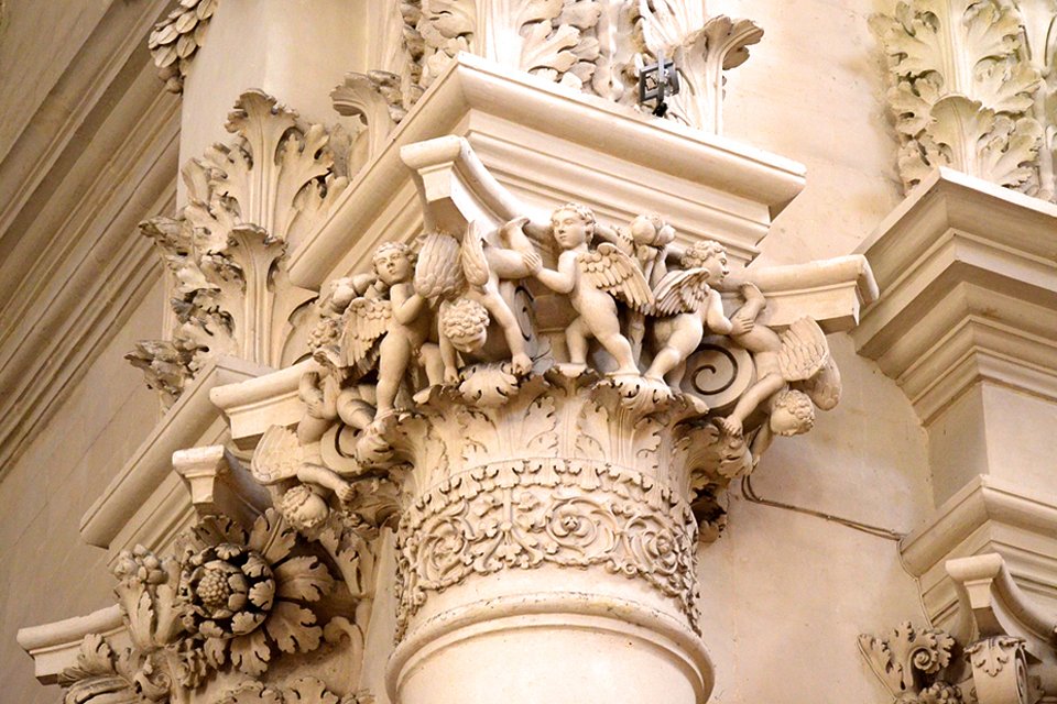 Kathedraal in Lecce in Apulië, Italië
