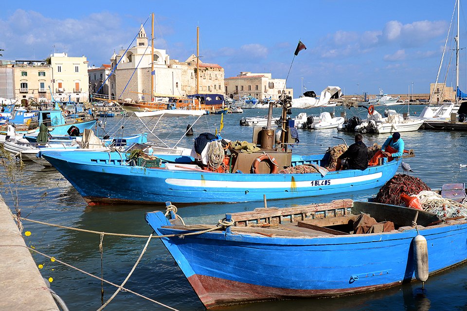 Trani in Apulië, Italië