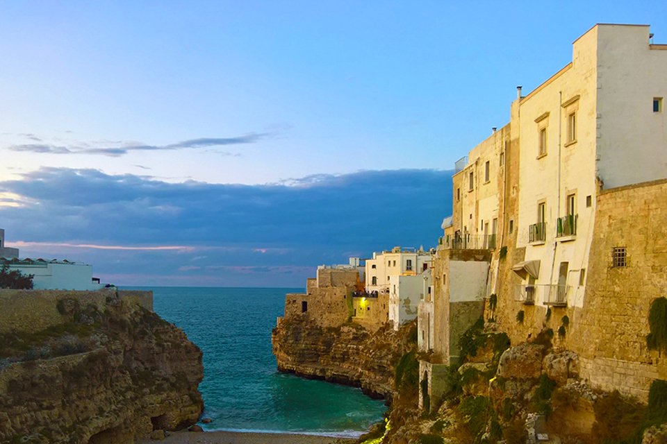 Polignano in Apulië, Italië