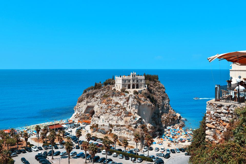 Tropea in Calabrië, Italië