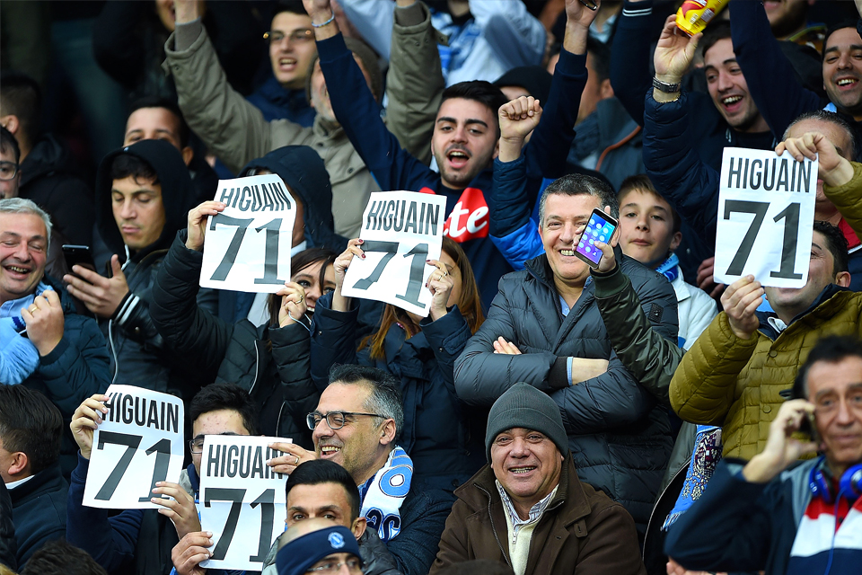 Fans van Napoli, Italië